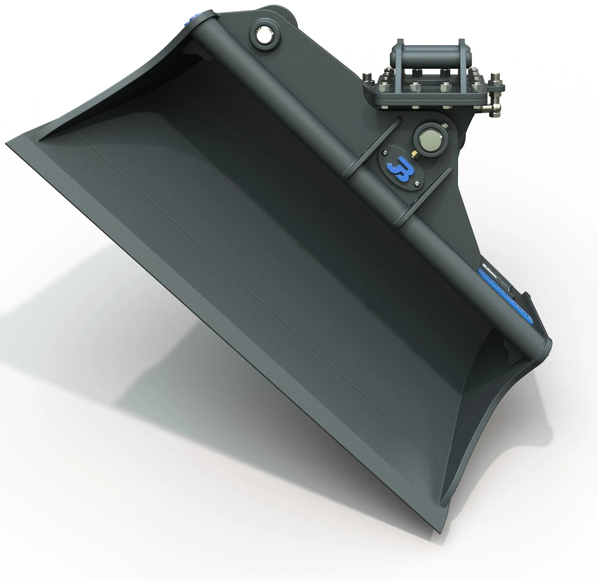 STB-1 Scandinavian Excavator Tilting Ditching Bucket - 1-2 Tonne