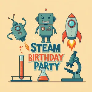 STEAM Birthday Party - LAUNCHING SPRING 2025