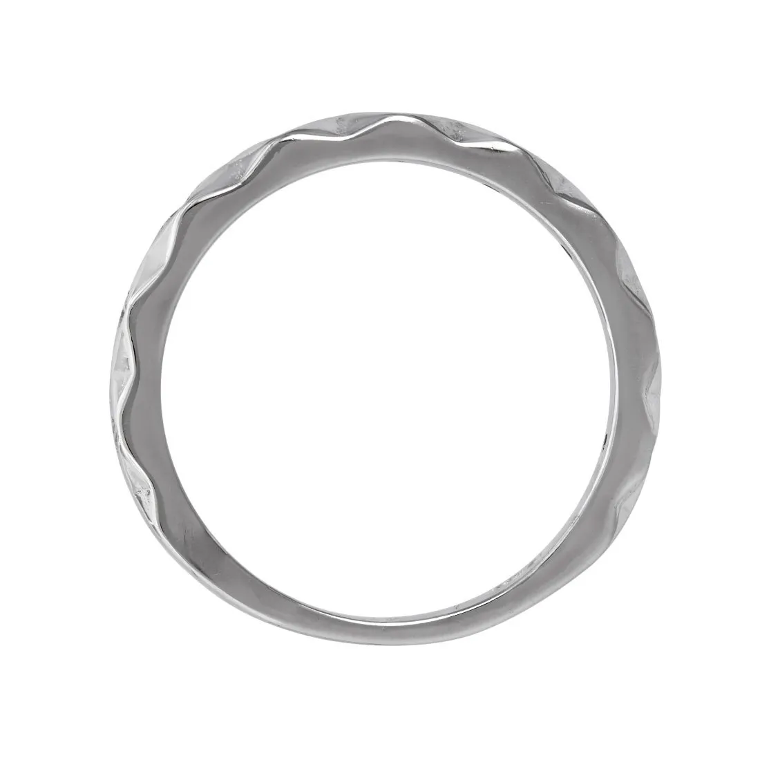 Sterling Silver Cubic Zirconia Marquise Geo Ring