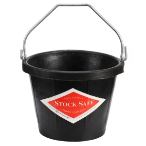 Stock Safe Rubber Bucket Round