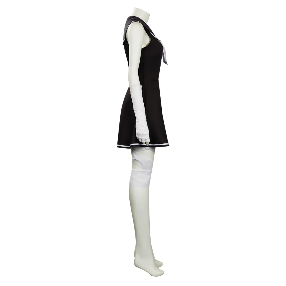 Stranger Of Paradise: Final Fantasy Origin Neon Dress Outfits Cosplay Costume Halloween Carnival Suit