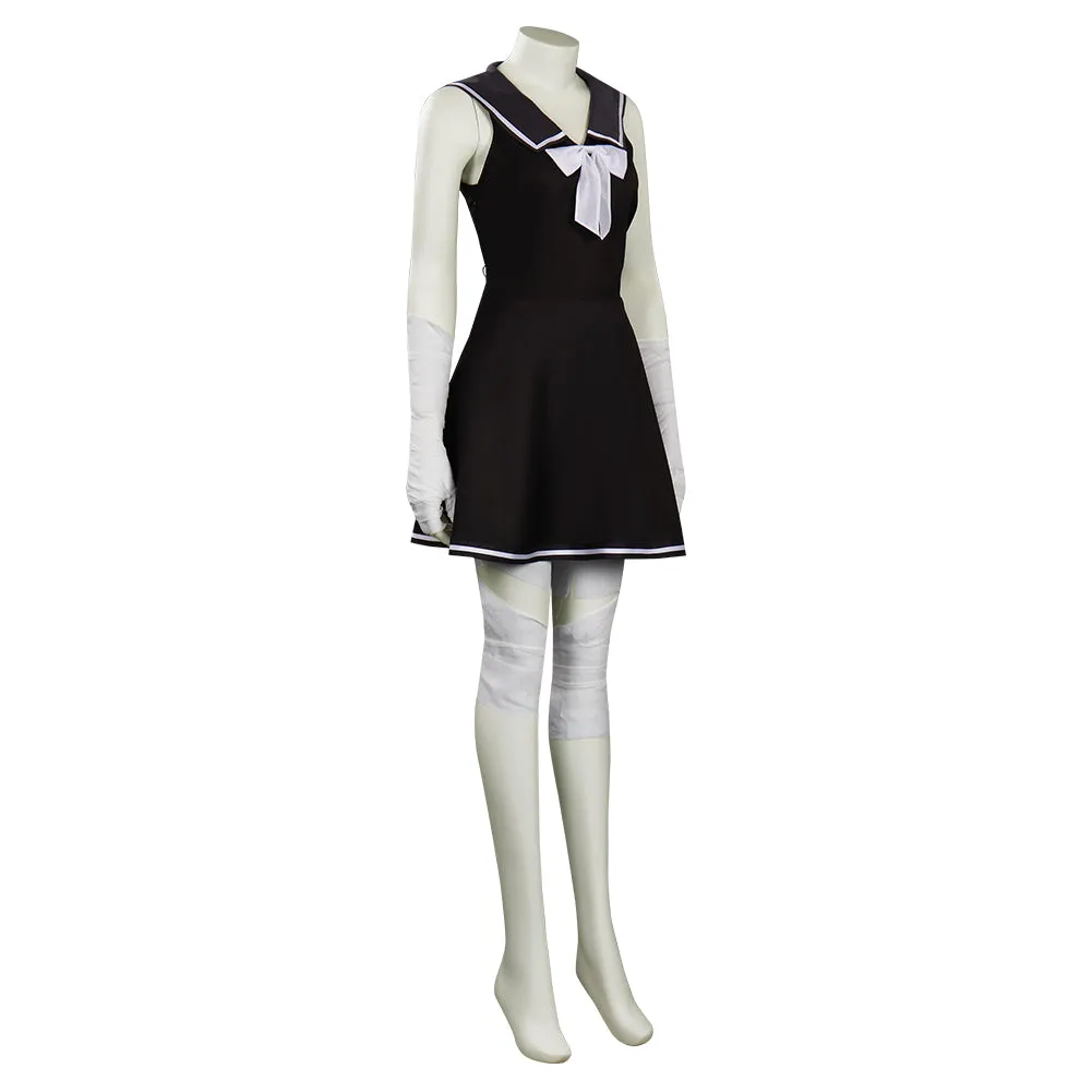 Stranger Of Paradise: Final Fantasy Origin Neon Dress Outfits Cosplay Costume Halloween Carnival Suit
