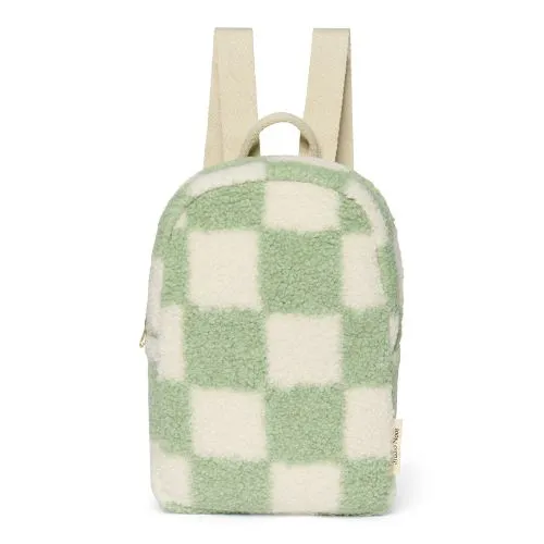 Studio Noos Checked Mini Backpack (Pistachio)