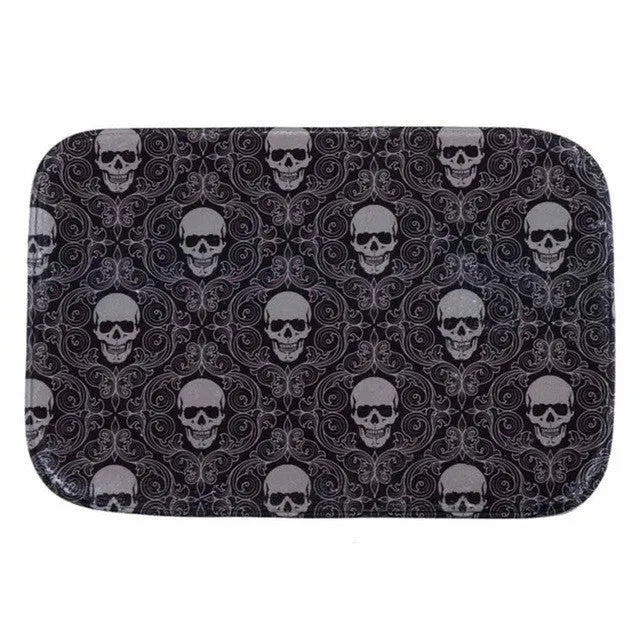 Stylish Skull Floor Mat
