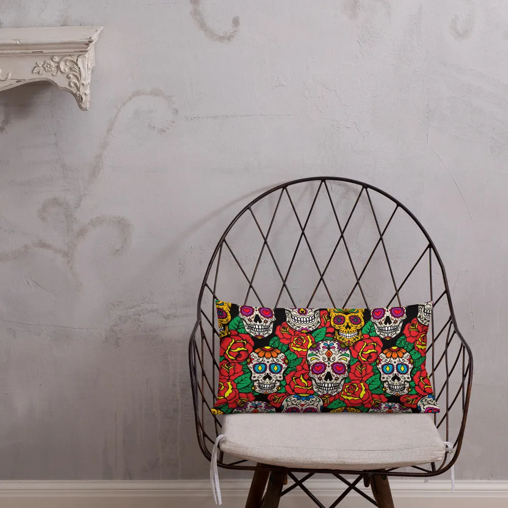 Sugar Skull Premium Pillow