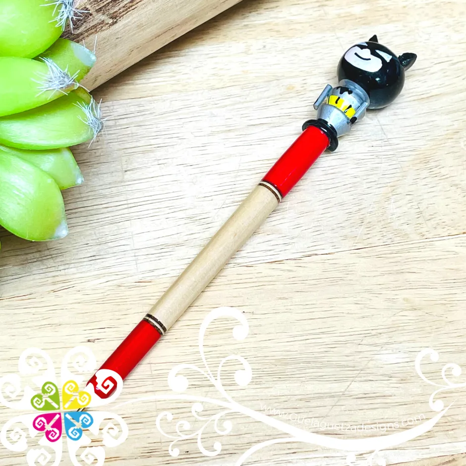 Super Hero's Wood Pen - Office Accessories