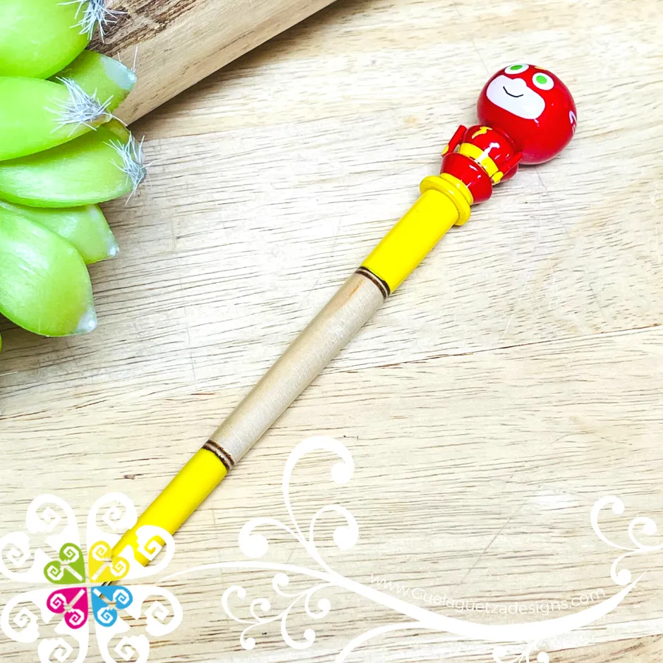 Super Hero's Wood Pen - Office Accessories