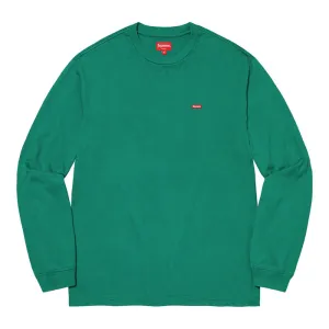 Supreme Small Box L/S Tee (FW21)- Light Pine