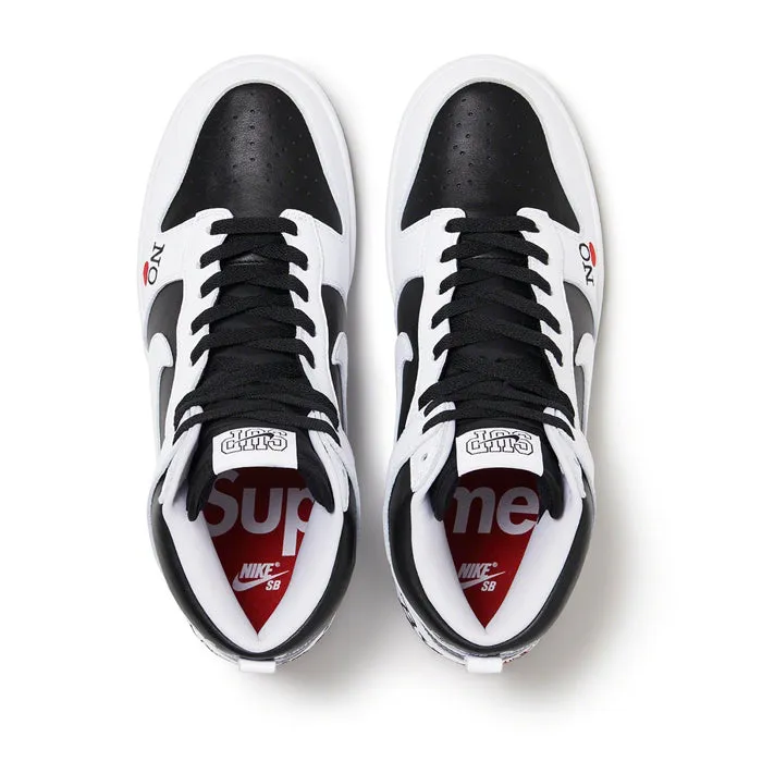 Supreme®/Nike® SB Dunk High- Black