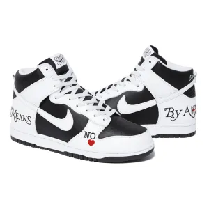 Supreme®/Nike® SB Dunk High- Black