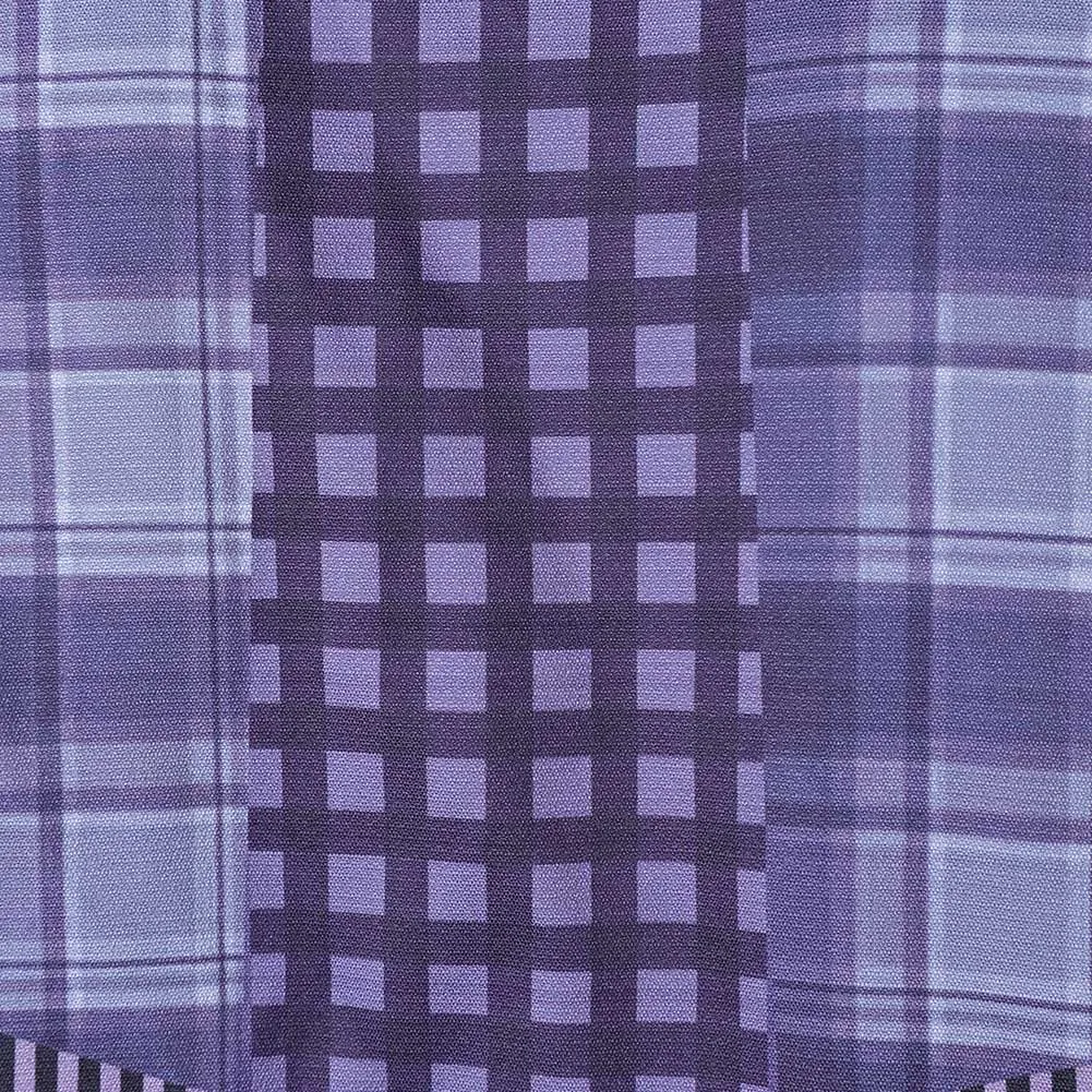 SW: The Acolyte Mae Purple Printed Hooded Poncho Cosplay Costume Outfits Halloween Carnival Suit