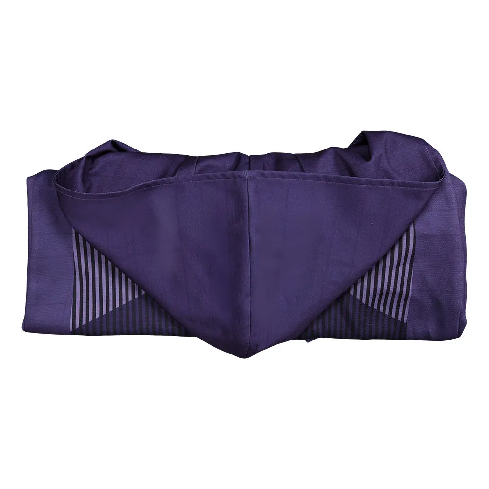 SW: The Acolyte Mae Purple Printed Hooded Poncho Cosplay Costume Outfits Halloween Carnival Suit