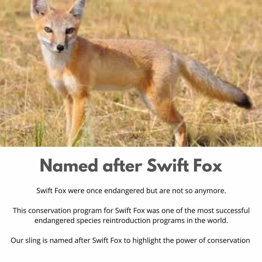 Swift Fox Sling - Charcoal Black