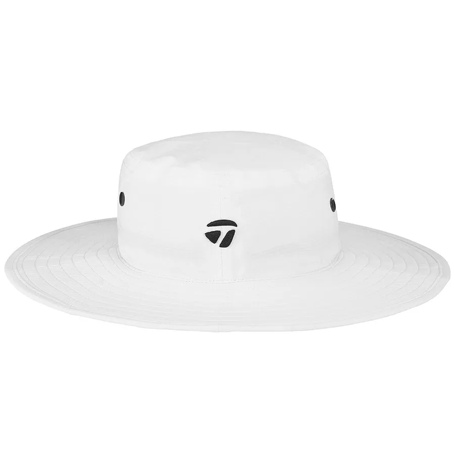 TaylorMade Metal Eyelet Bucket Hat - White