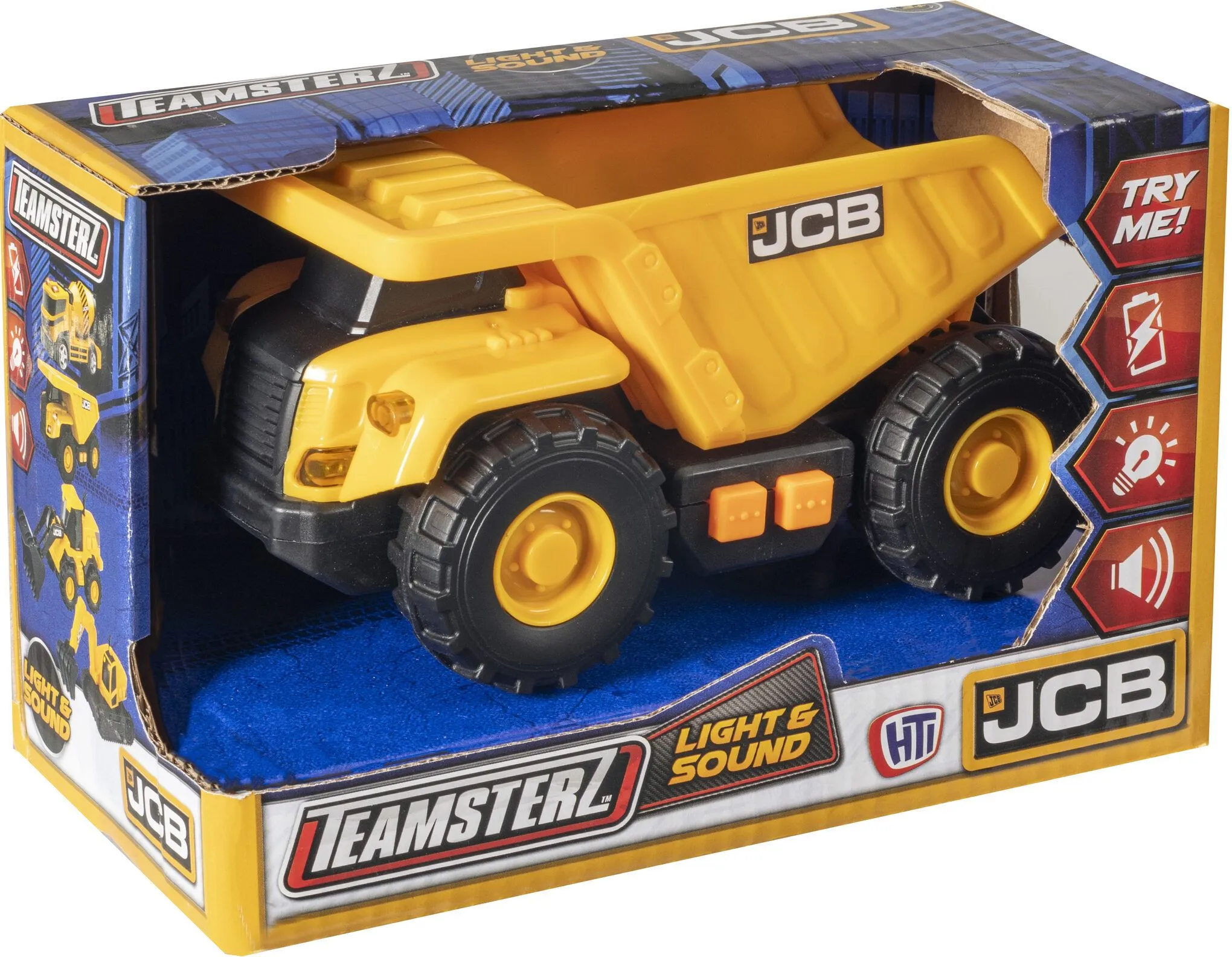 Teamsterz JCB Small Light & Sound Dump Truck