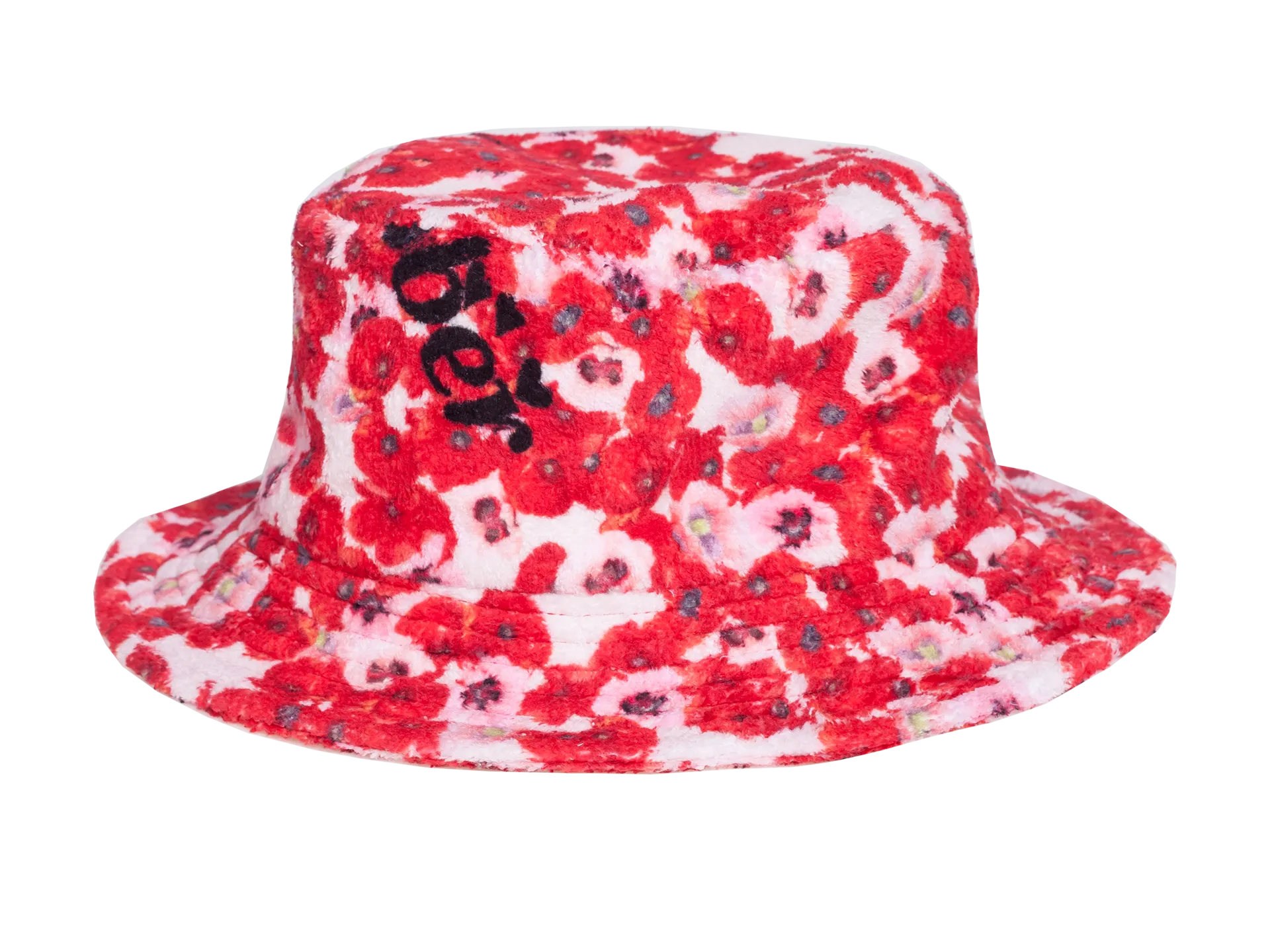 Terry Floral-print Bucket Hat