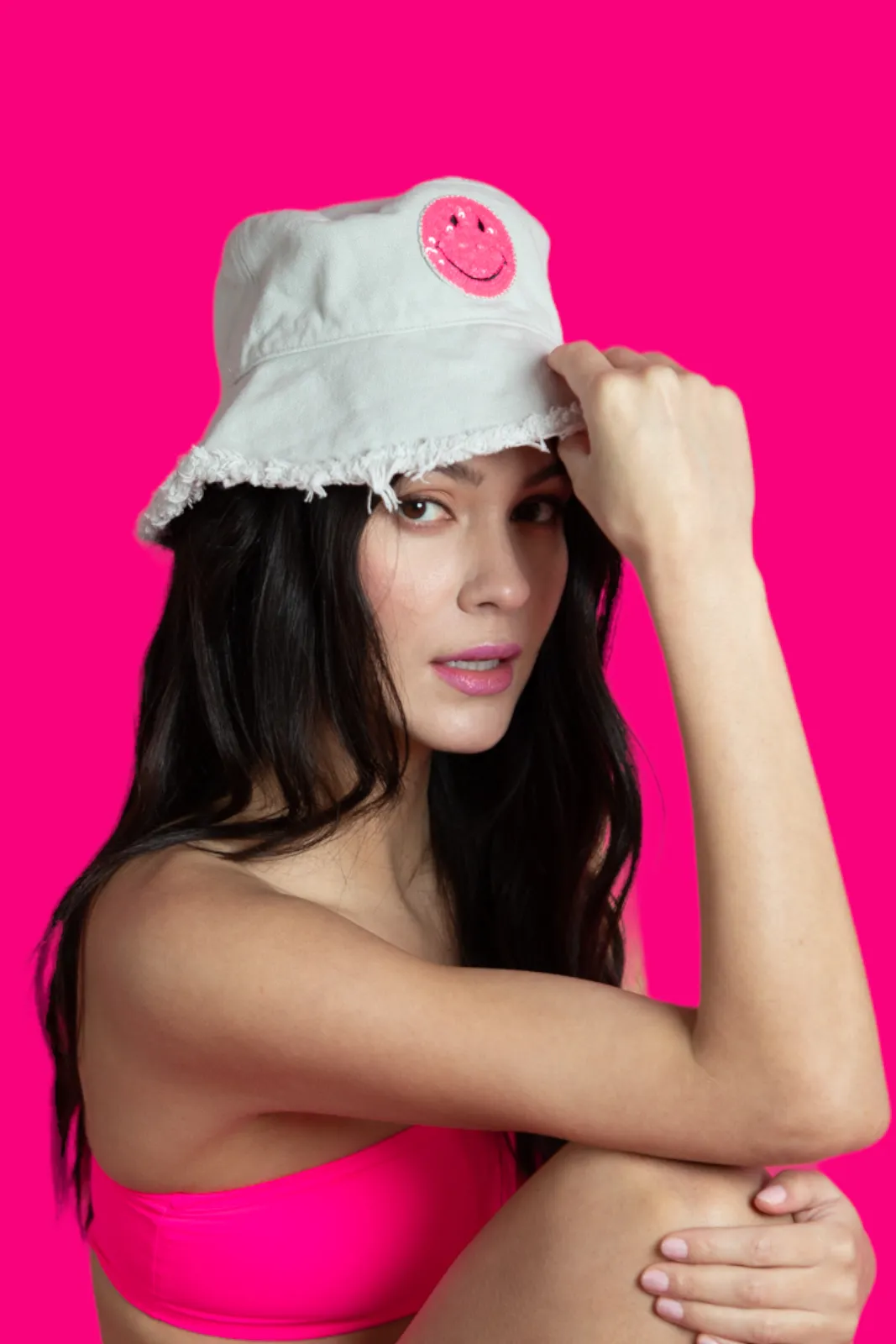 The Bora Bora Bucket Hat - Grey