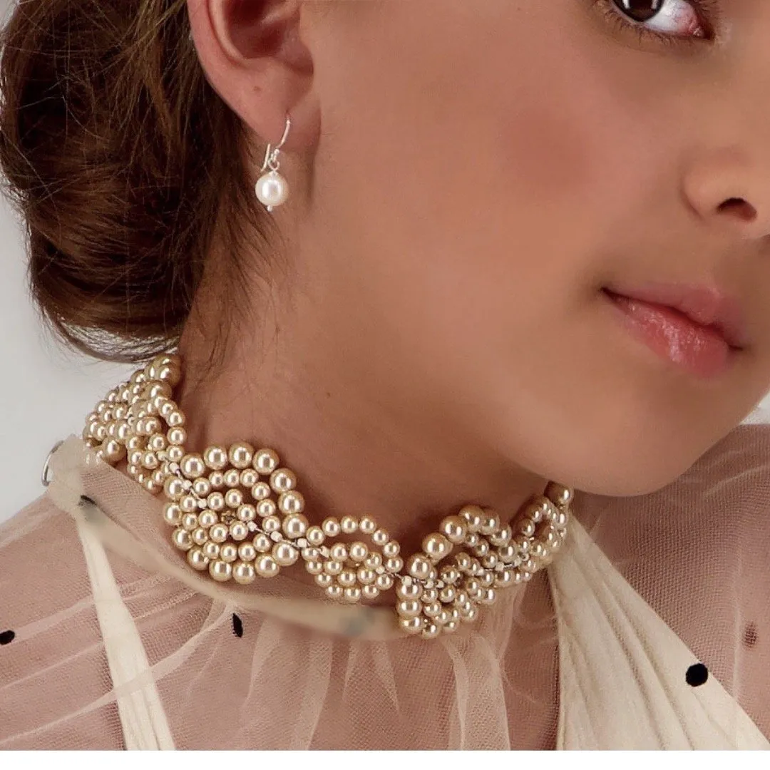 The Gracie Designer Pearl Necklace