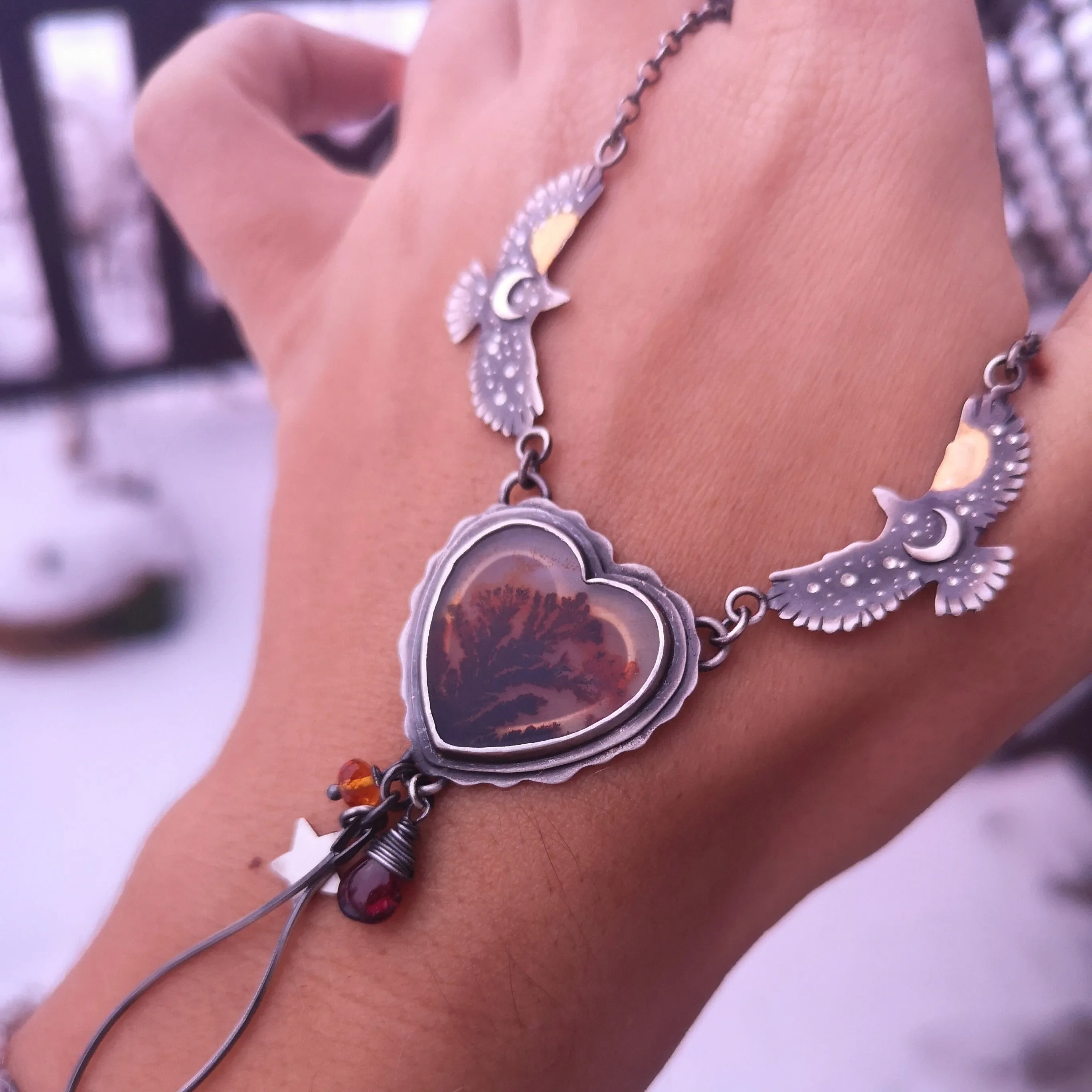 The Hawk Necklace - Keum Boo Necklace