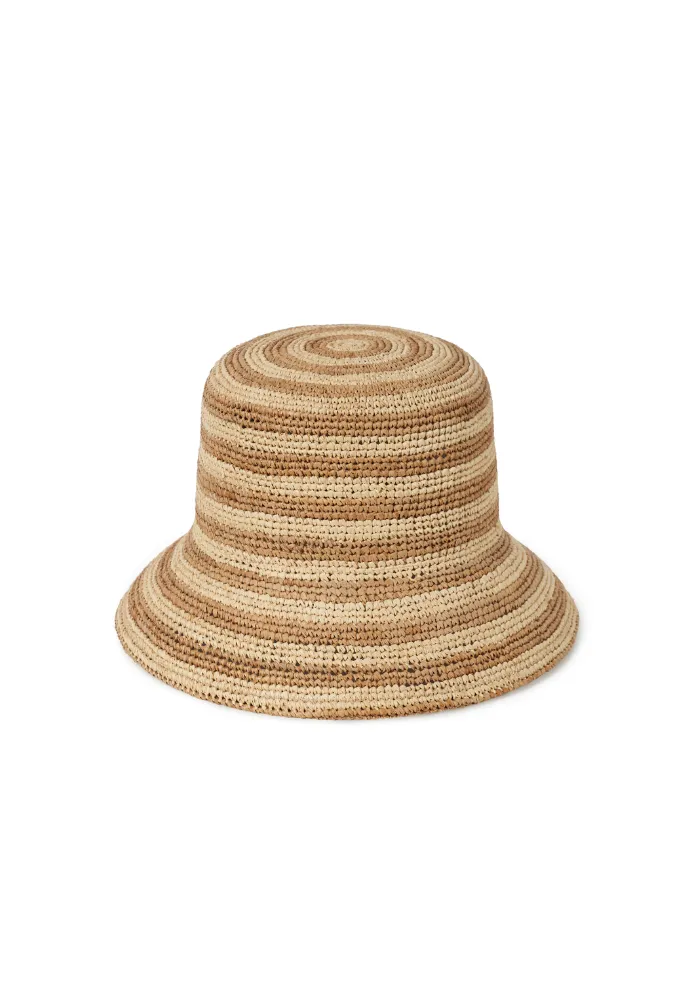 The Inca Bucket - Mocha Stripe