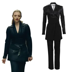 The Peripheral Flynne Fisher Cosplay Costume Top Pants Belt Outfits Halloween Carnival Party Suit