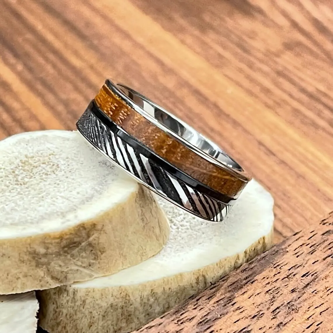 The Tennessee | Wooden Wedding Band for Him