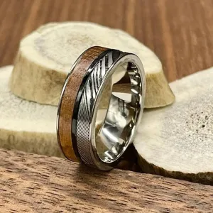The Tennessee | Wooden Wedding Band for Him