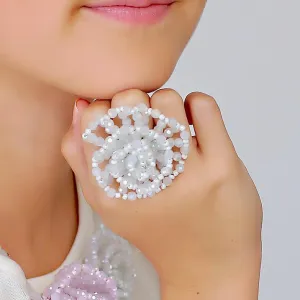 The Wild Rose Crystal Designer Ring