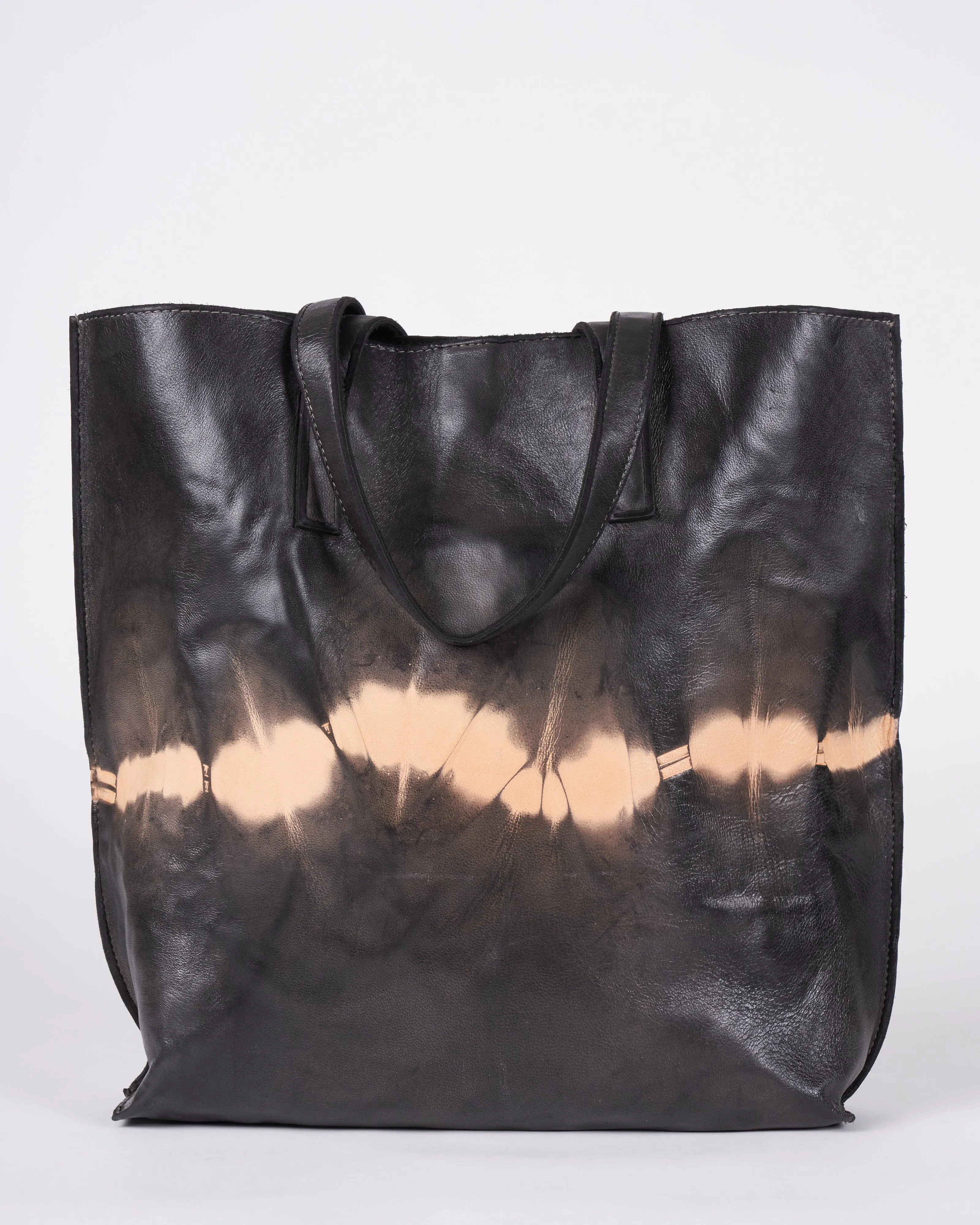 tie dye tote bag - carbone
