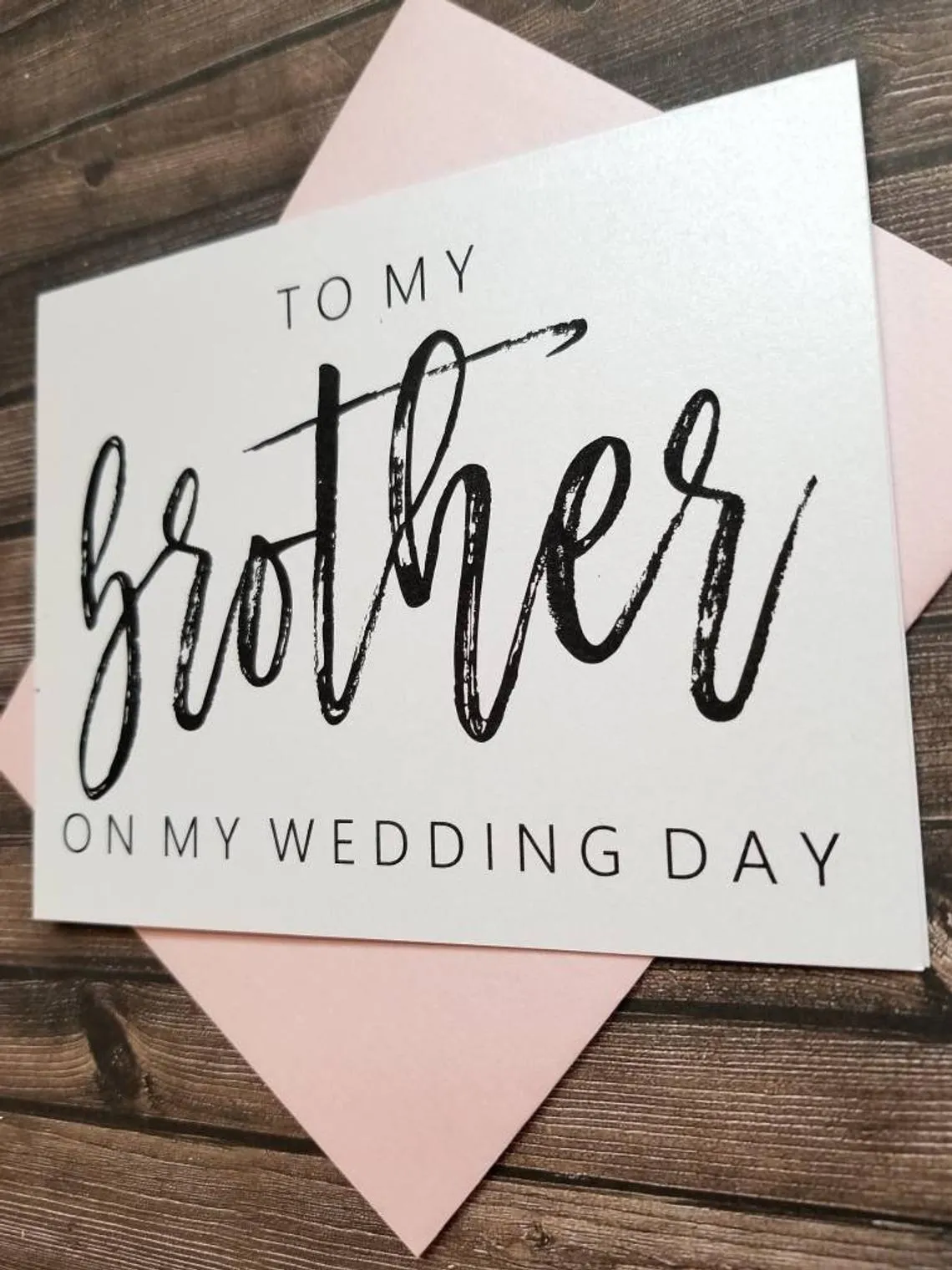 To My Brother