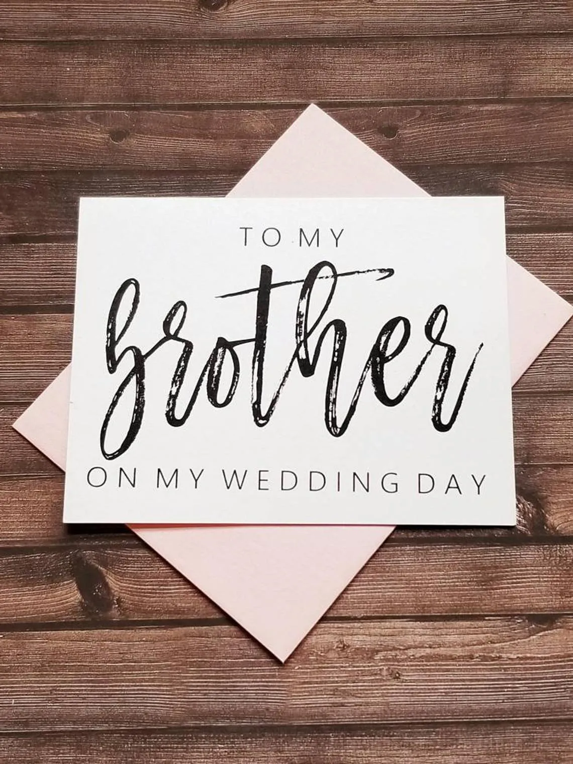 To My Brother