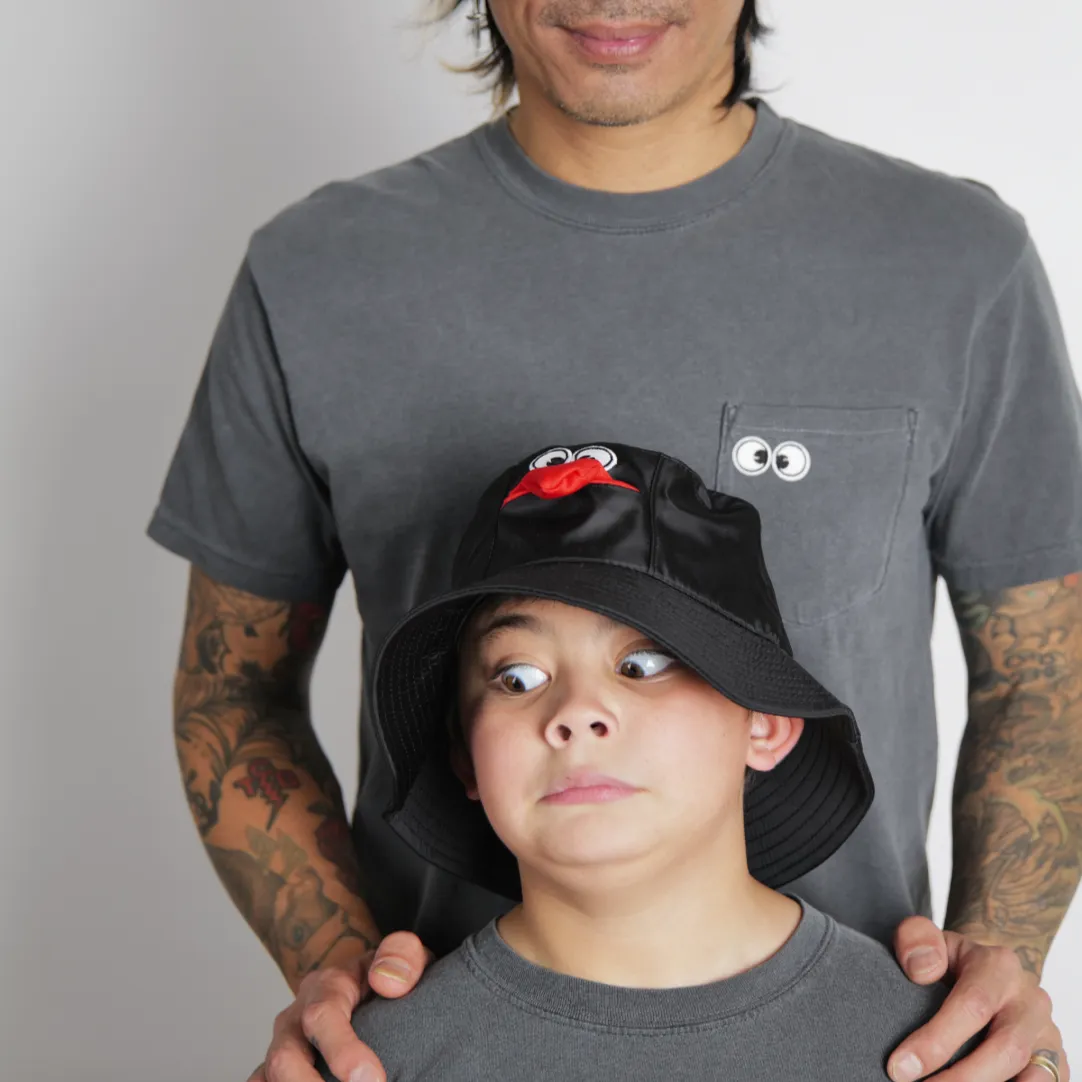 TONGUE BUCKET HAT: Youth size