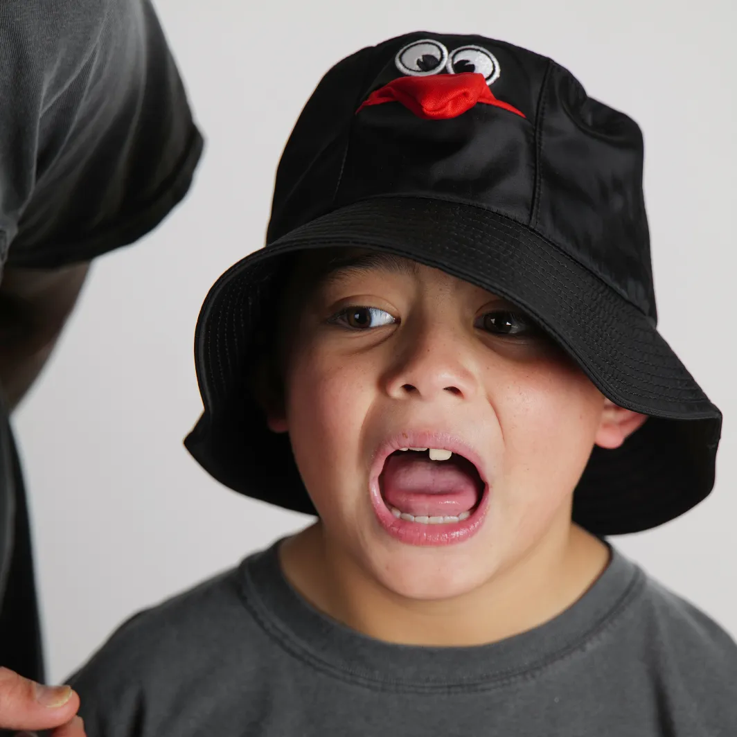 TONGUE BUCKET HAT: Youth size