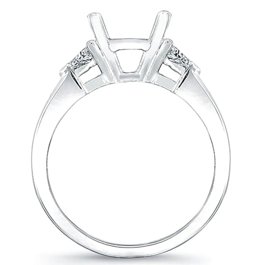 Trillion Diamond Engagement Ring- .44ct tw