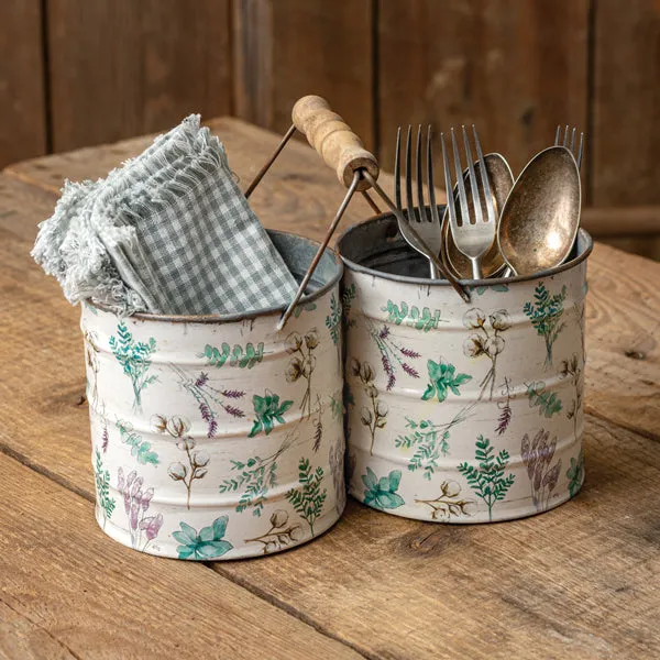 Two Bucket Caddy with Handle