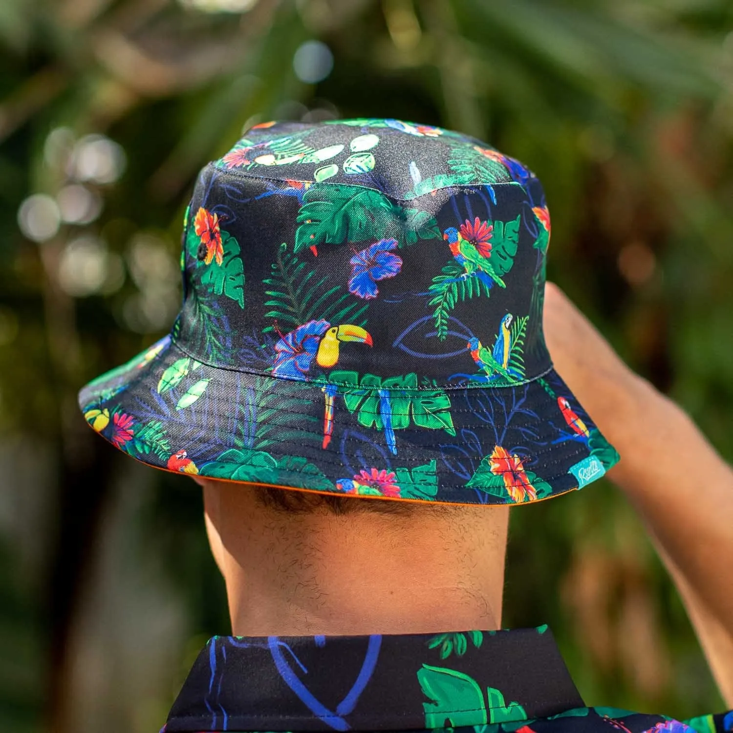 Two Tickets To Parrotise – Reversible Bucket Hat