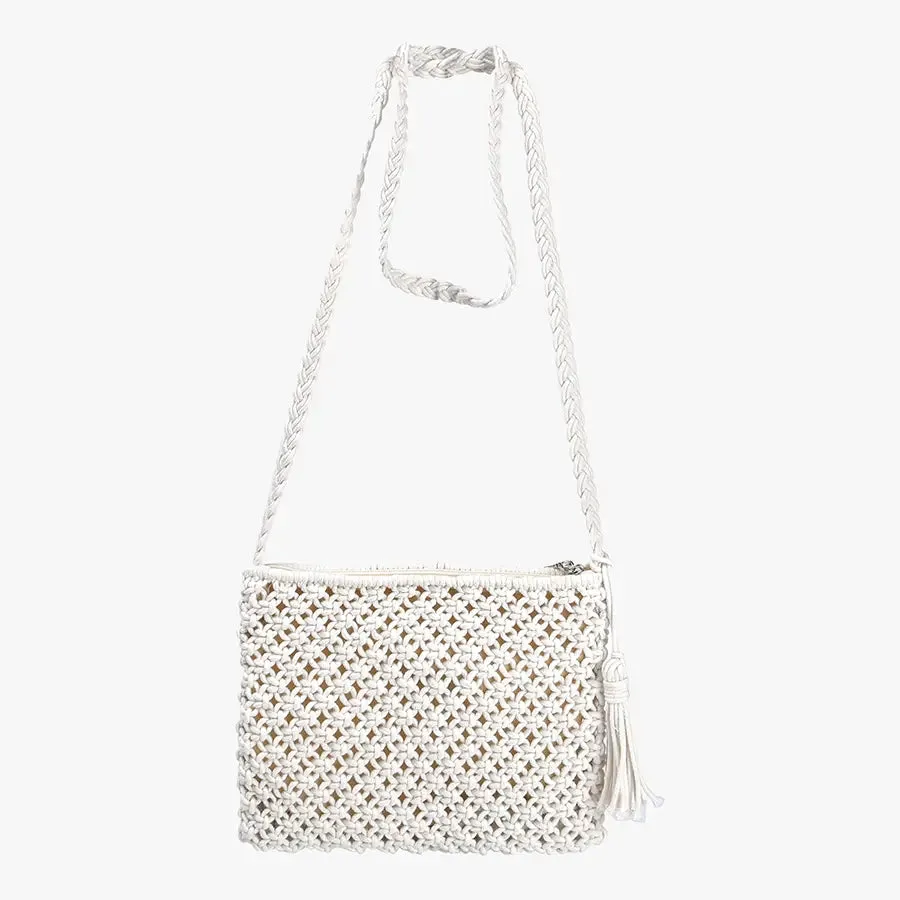 Val Macrame Crossbody
