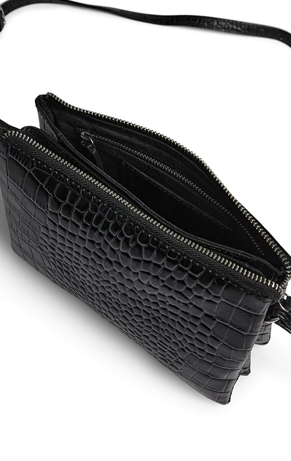 VeraMBG Crossbody Bag, Croco