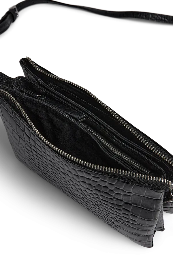 VeraMBG Crossbody Bag, Croco