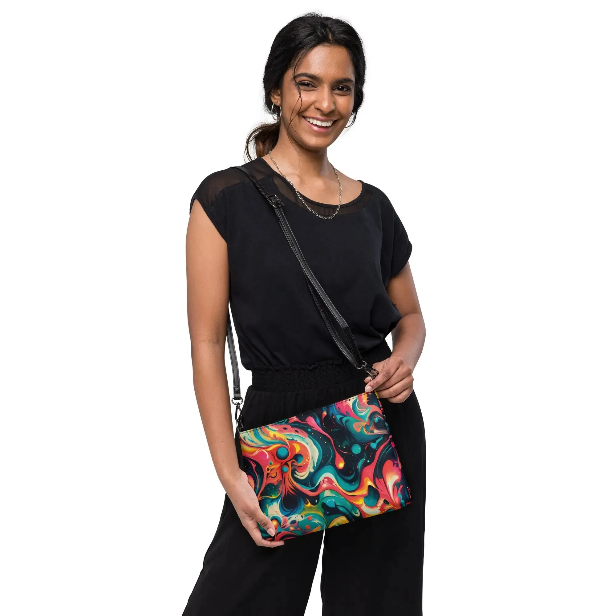 Versatile Crossbody Bag Celestial Splash