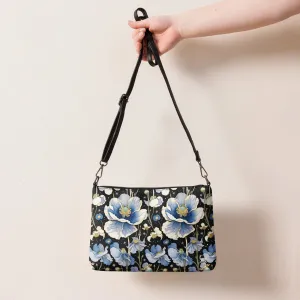 Versatile Crossbody Bag Nocturnal Poppy