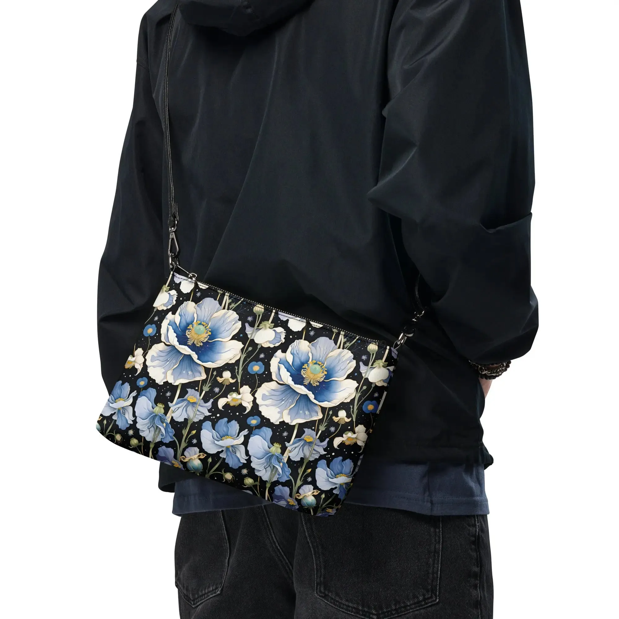 Versatile Crossbody Bag Nocturnal Poppy