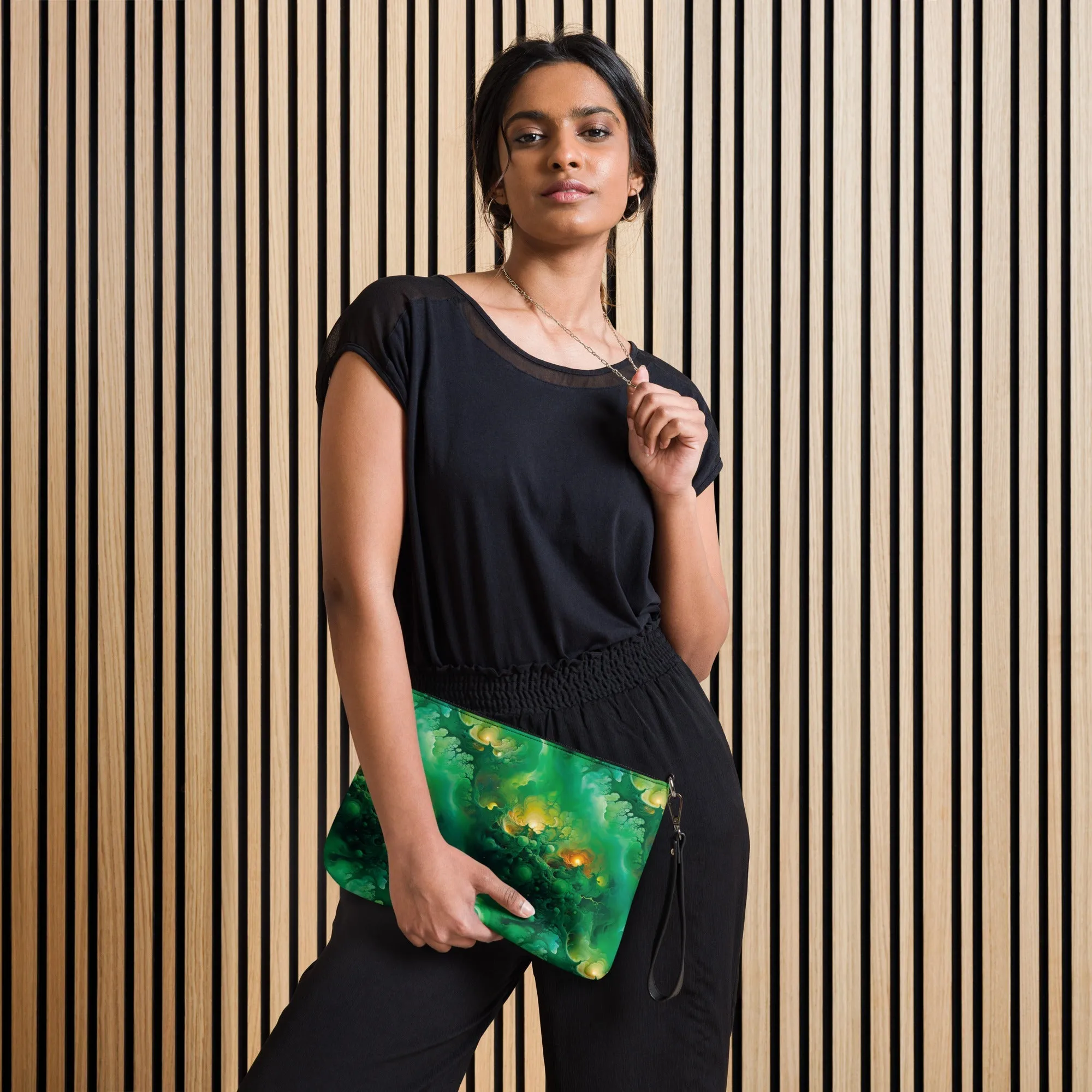 Versatile Crossbody Bag Viridian Shroud