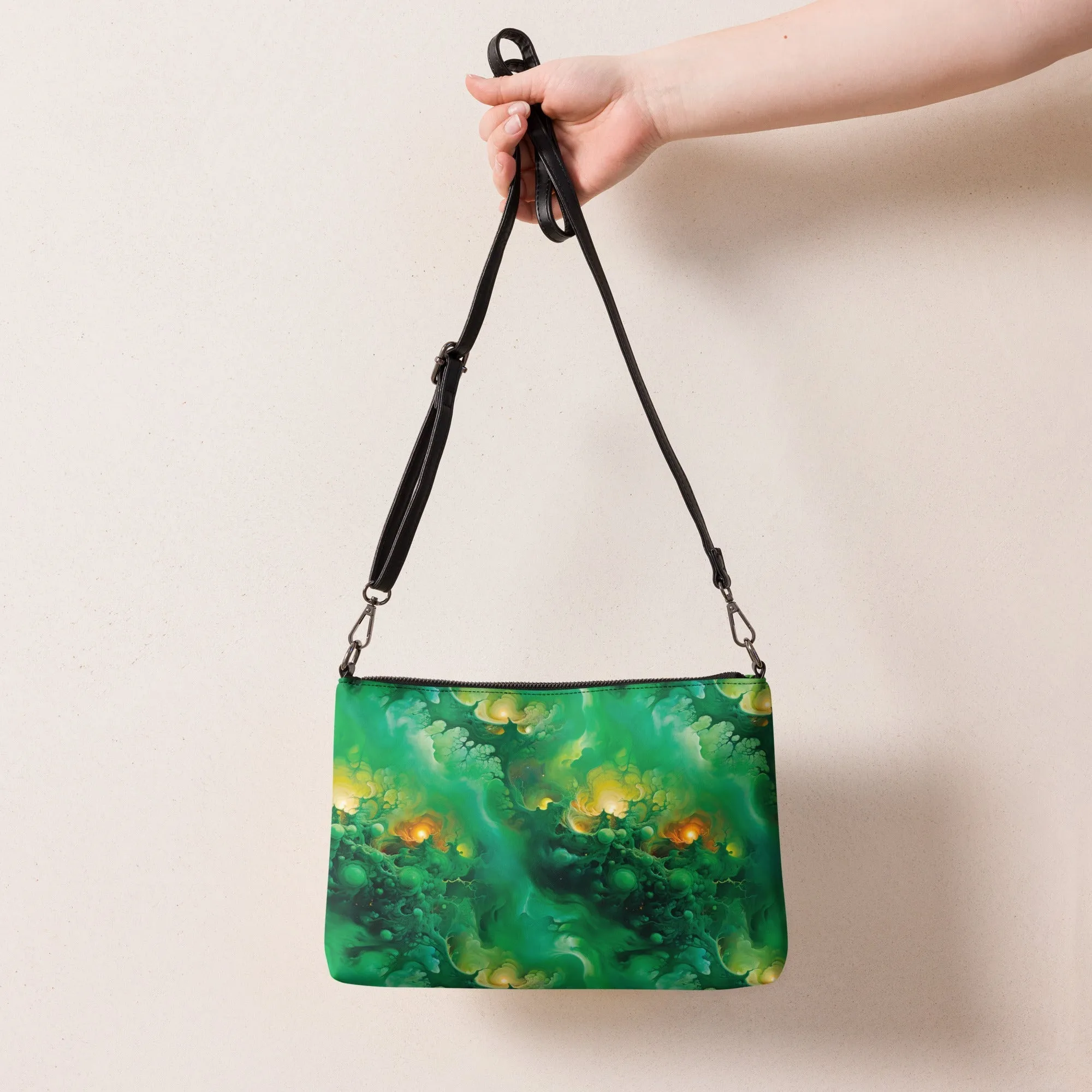 Versatile Crossbody Bag Viridian Shroud