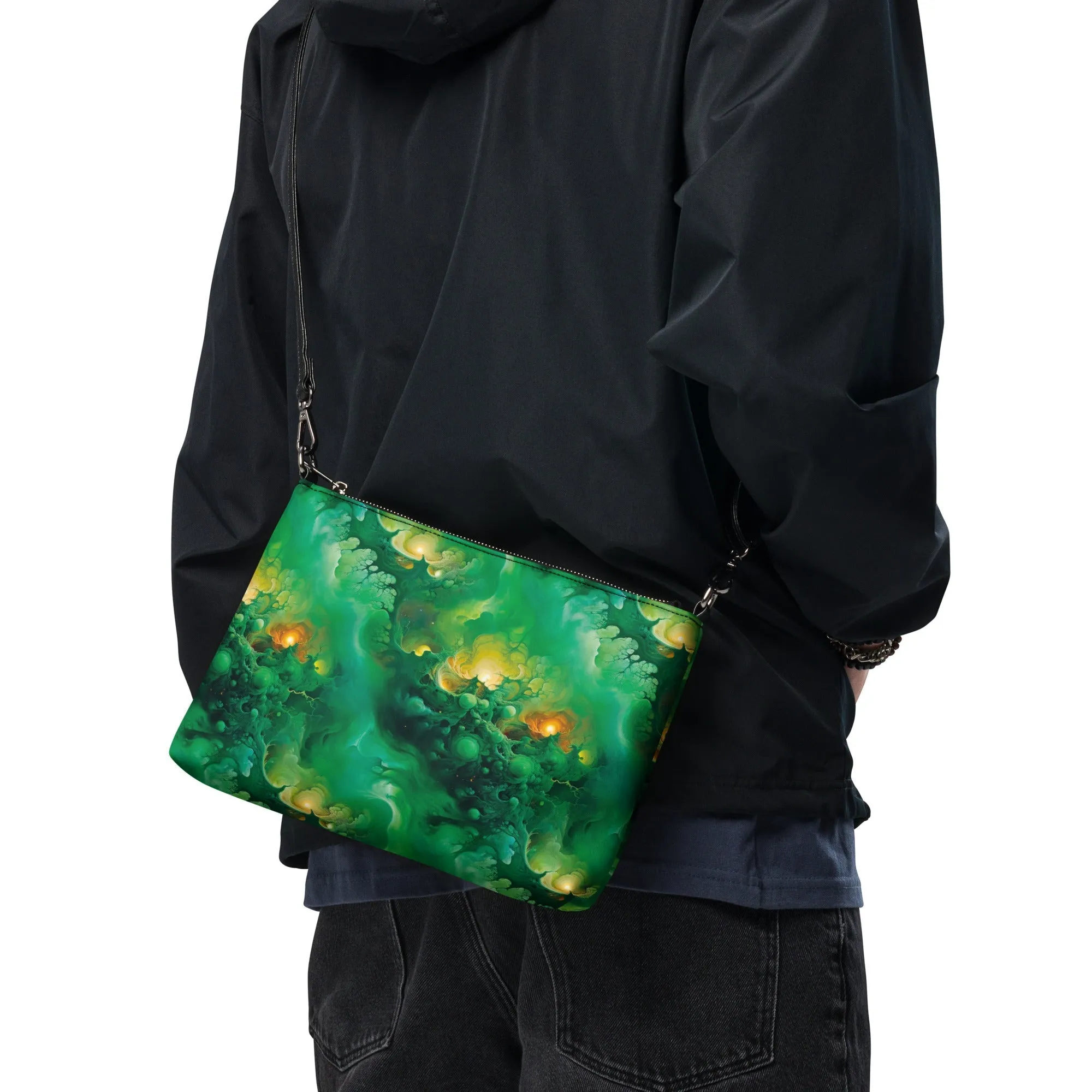 Versatile Crossbody Bag Viridian Shroud