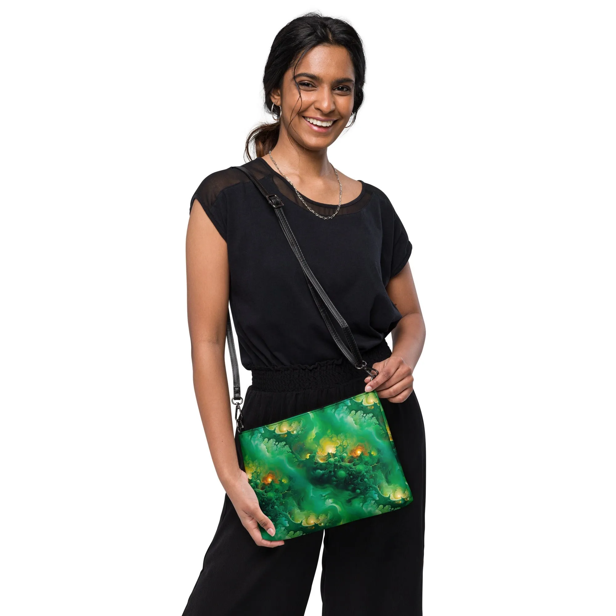 Versatile Crossbody Bag Viridian Shroud