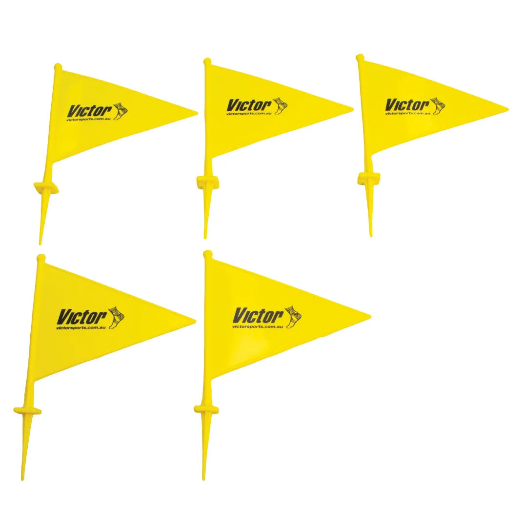 Victor Field Marker Flag PVC Set (20)