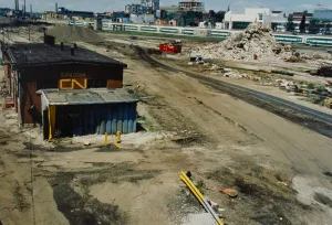 View from Spadina Bridge, West Side