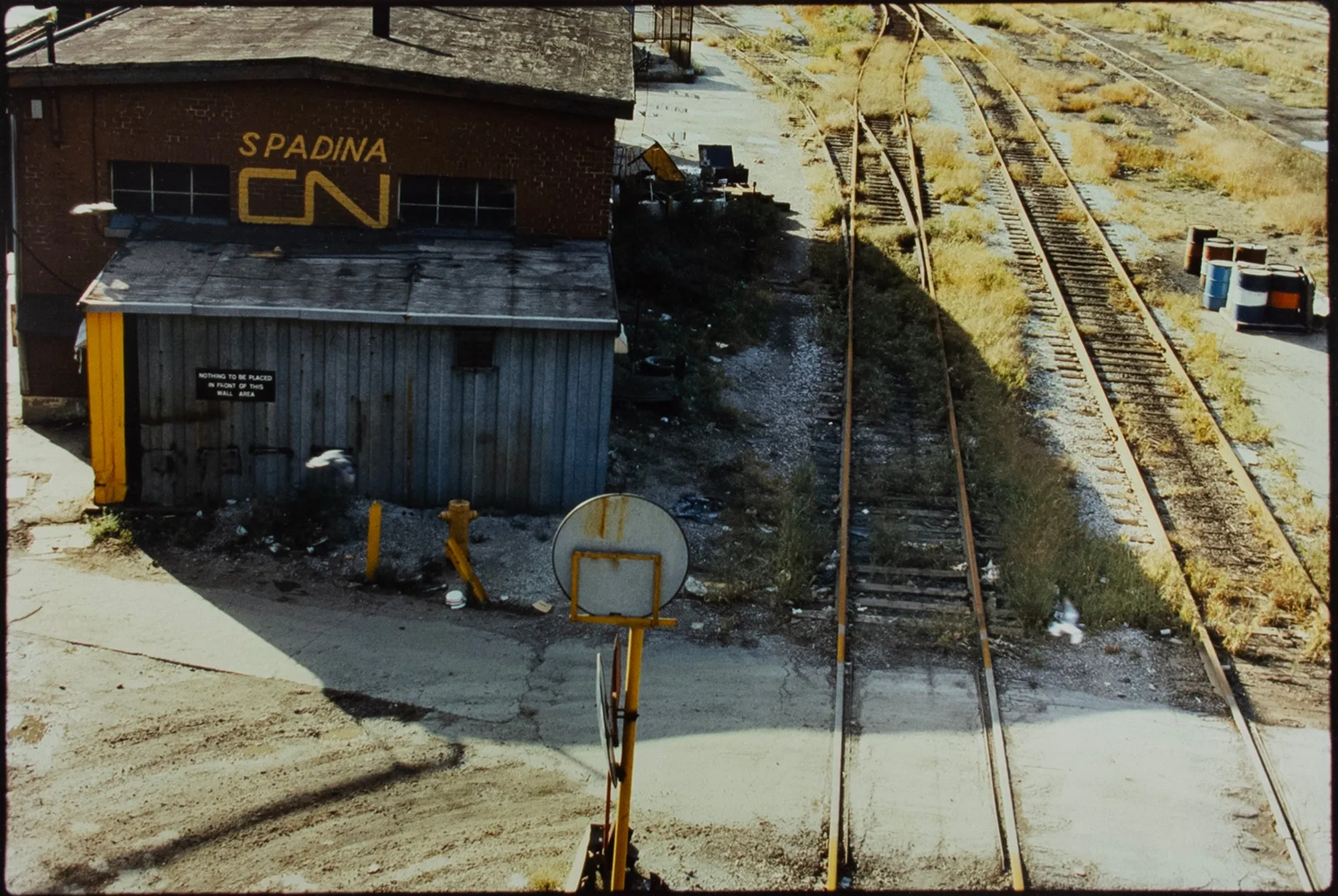 View from Spadina Bridge, West Side