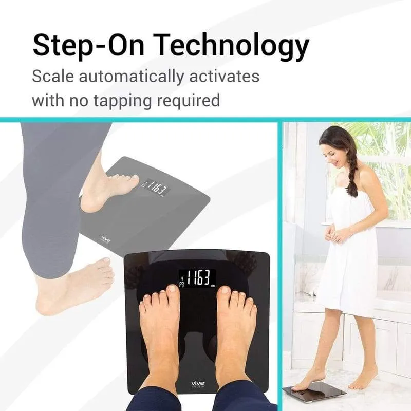Vive Health Digital Scale Compatible with Smart Devices